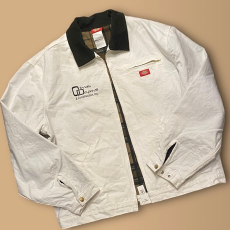 [USED] Dickiesホワイトデニムカバーオール