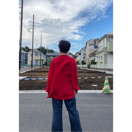 [USED] 真っ赤な❤️SILK SHIRTS