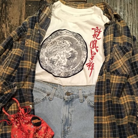 [USED] ドラゴンプリントTシャツ