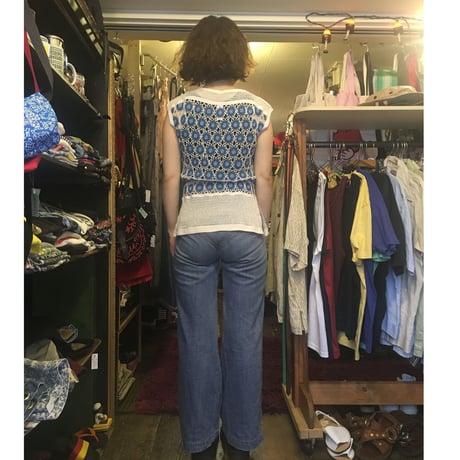 [USED] かぎ編みTOPS