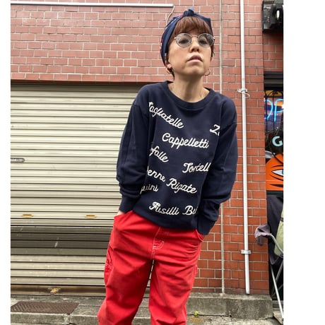 [USED] J CREW プリントスエット♡
