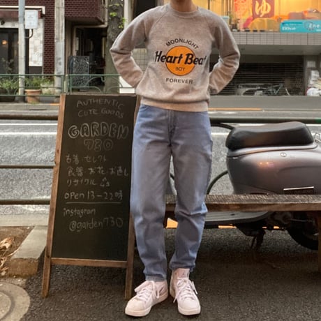 [USED] HARD RO＊K CAFE風ラグランSWEAT