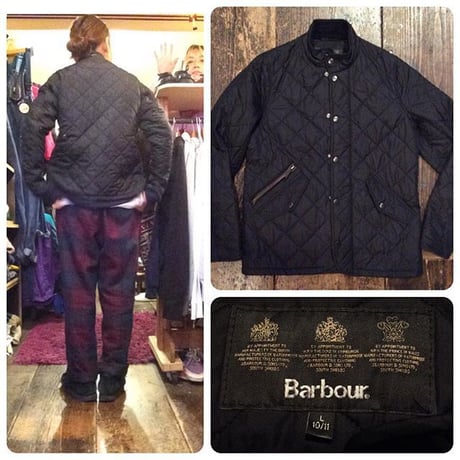 [USED] Barbour バブアー CHELSEA キルティングJKT