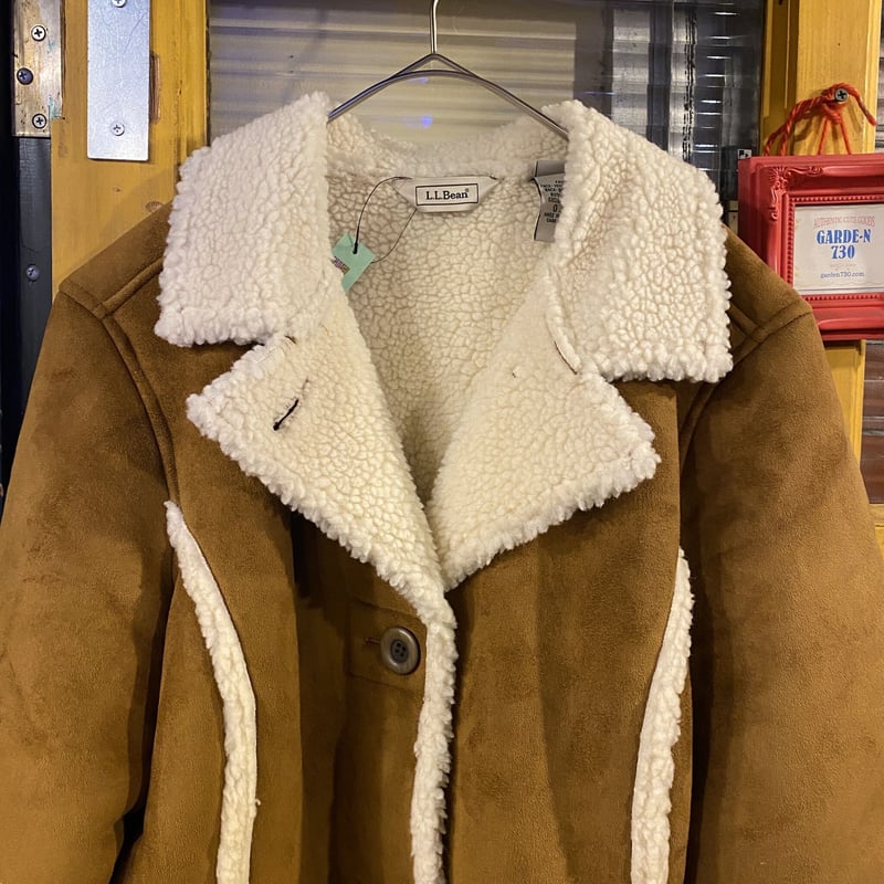 LLBean　フェイクムートン裏ボアダッフルコート　古着　エルエルビーン USED] L.L.Bean フェイクムートンコート！ | garden730