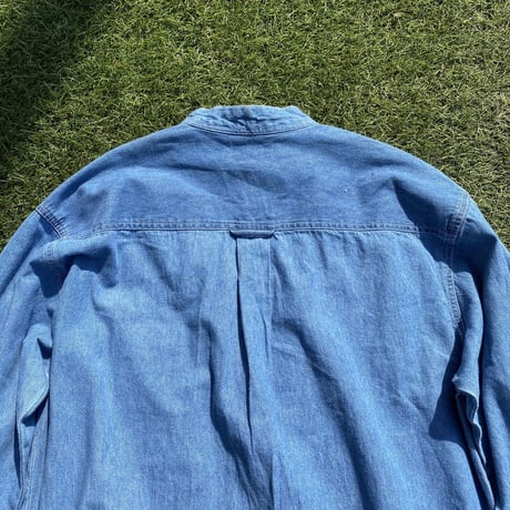 [USED] スタンドカラーDENIM シャツ