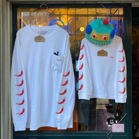[Naughty]  5CHILI PEPPERS L/S P-Tee