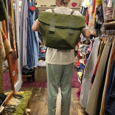 [DEADSTOCK] デンマーク MILITARY BAG リュック&メッセンジャー