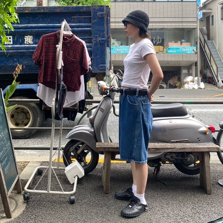 [USED] Dickies セルフォンポケット DENIM Shorts