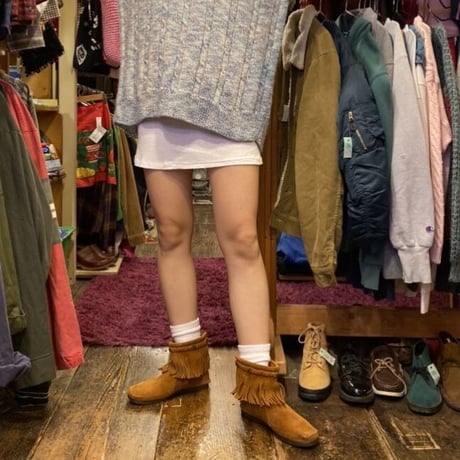 [USED] MINNETONKA フリンジブーツ