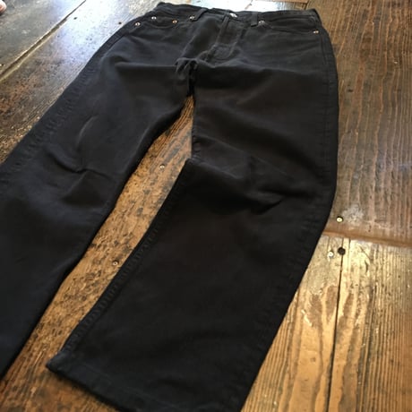 [USED] Levis 501 Black Denim