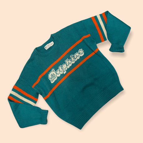 [USED] NFL ドルフィンズ ジャガードニット