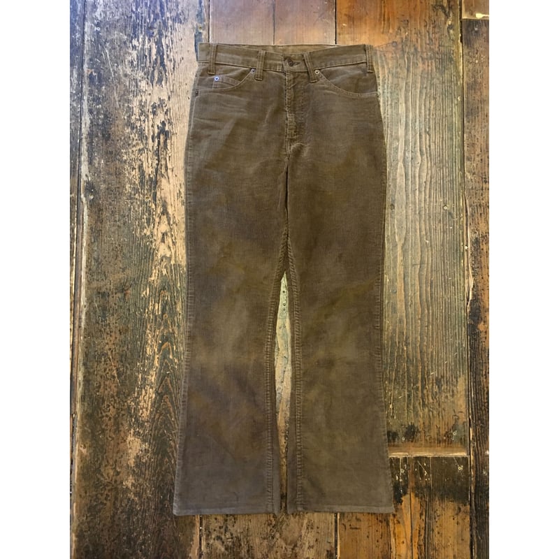 80svintageリーバイス517talonzip30インチ茶コーデュロイ美品 80svintageリーバイス517talonzip30インチ茶コーデュロイ美品