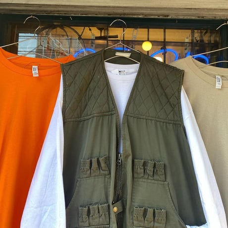 [USED] vintage ハンティングベスト
