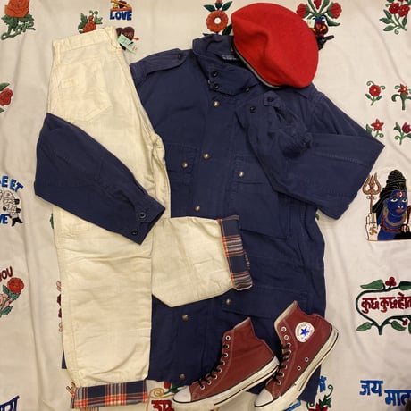 [USED]  Ralph Lauren NAVYコットンJKT