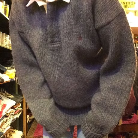 [USED] Ralph Lauren エリつきセーター