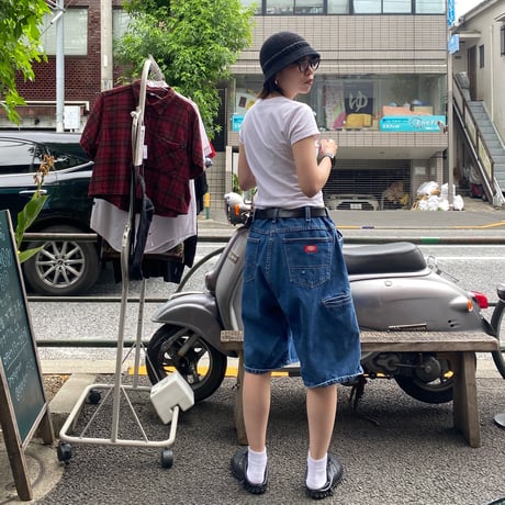 [USED] Dickies セルフォンポケット DENIM Shorts