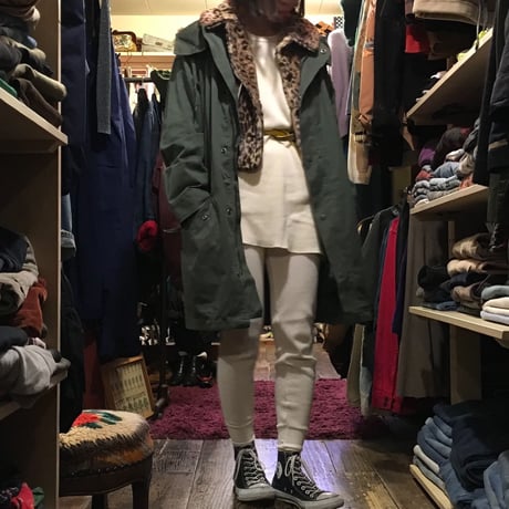 [USED] FRENCH ARMY フード付JK