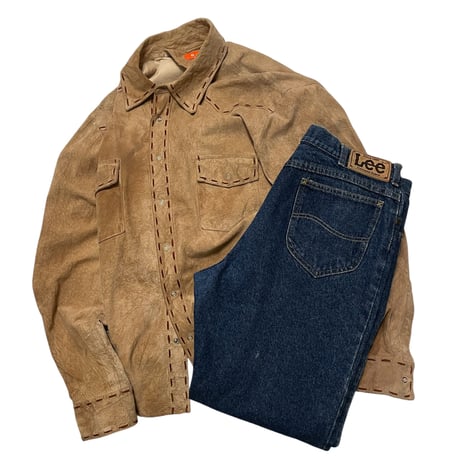 [USED] WESTERN SUEDE SHIRTS