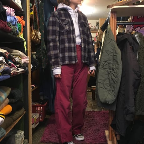 [USED] 裏地つき！肉厚WOOL シャツ