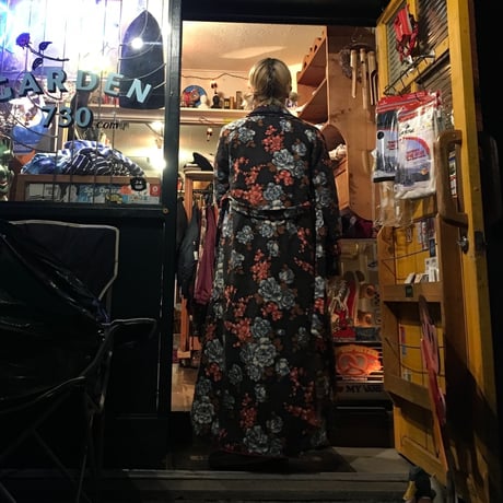 [USED] Vintage FLOWER ガウン