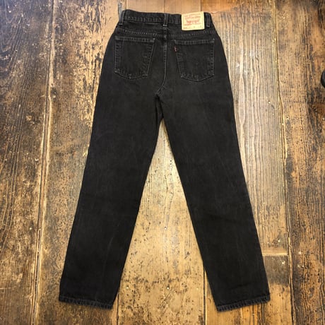 [USED] Levi's 512 SLIM BLACK DENIM