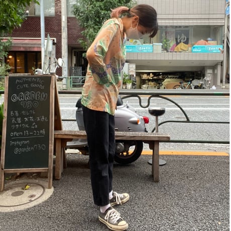 [USED]ピーターマックス風..サイケ柄シャツ