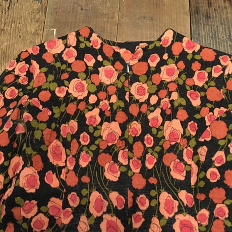 [USED]FLOWER PATTERN mini ワンピース