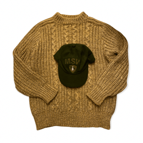 [USED] 'ALAN PAINE'ざっくりニット