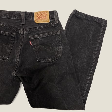 [USED] Levi's 501 STUDENT BLACK DENIM！