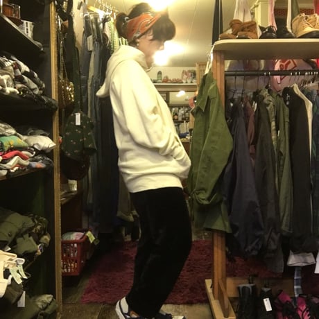 [USED]  パステルYellow Vintage パーカー