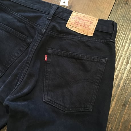 [USED] Levis 501 Black Denim