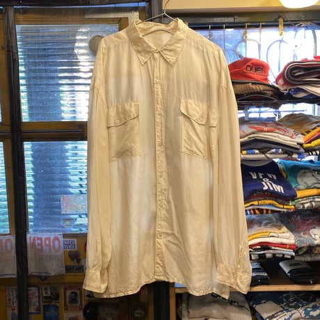[USED] BIG SIZE シルクシャツ