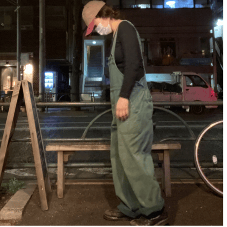 [USED]  EURO WORK OVERALL "GREEN"
