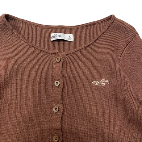 [USED] ピタっとリブのカーディガン