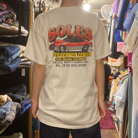 [USED]Soles Auto Service Center tee