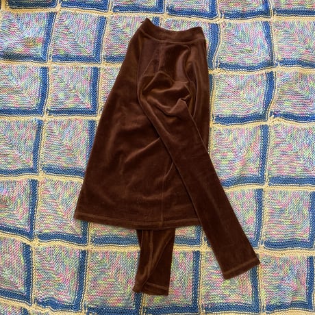 [USED] モックネック ベロア TOPS
