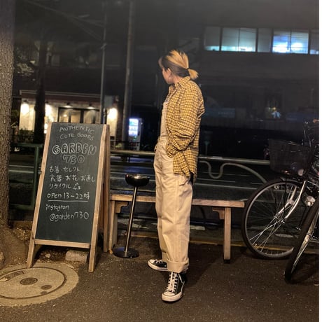［USED］Levis beigeOVERALL