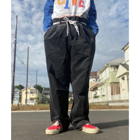 [USED] 太畝コーデュロイPANTS 黒