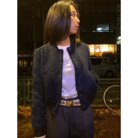 [USED] made in Europe♡ モヘアスタジャン
