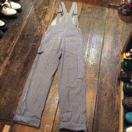 [USED] Euro vintage ヒッコリーオーバーオール