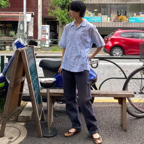 [USED] さわやかBLUE CUBA SHIRT！