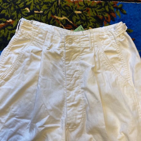 [USED] vintage US NAVY  remake Cotton PANTS