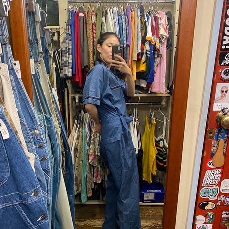 [USED] vintage NAVY ALL IN ONE