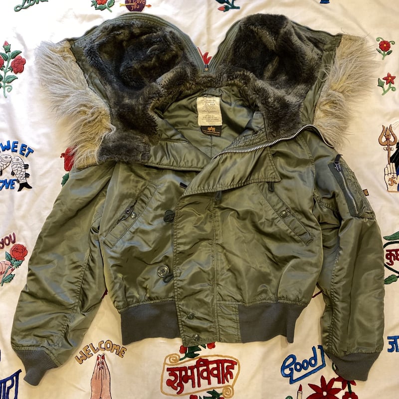 USED] OLD N-2B JKT made in USA. OLIVE | garde