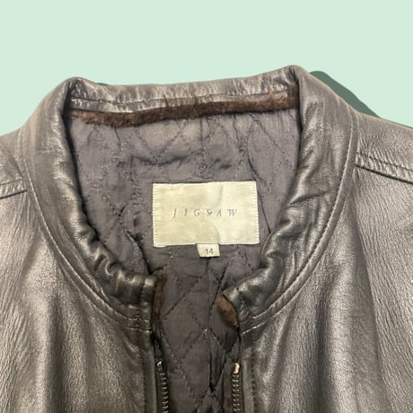 [USED] リメイクカラー　シングルライダース JKT!