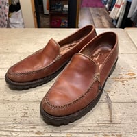 [USED] "BASS" ブラウンローファー（7ハーフ）