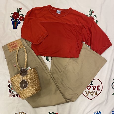 [USED] 真っ赤な70's VINTAGE Tee！