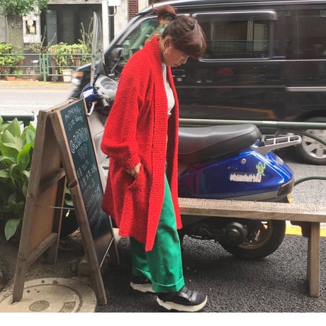 [USED] ニットガウンコート