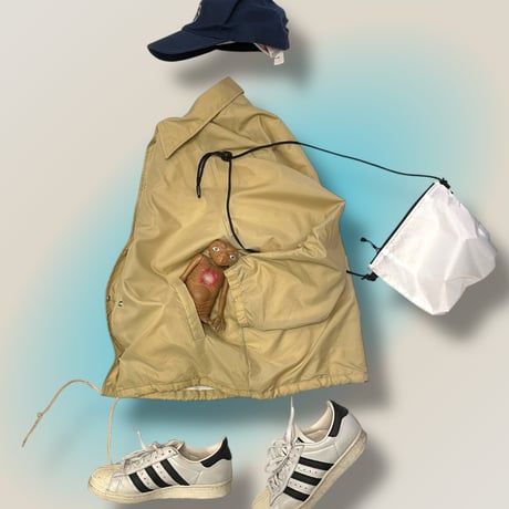 [USED] small coach JKT made in U.S.A.!
