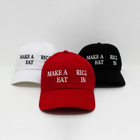 [Aquvii] "MAKE A RICE EAT IN" CAP【TAGDOESNOTMAKEYOU.】
